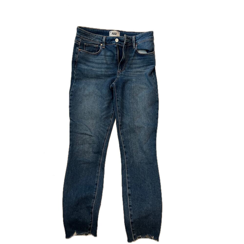 Paige Hoxton Ankle Blue Jeans Womans Sz 28x27